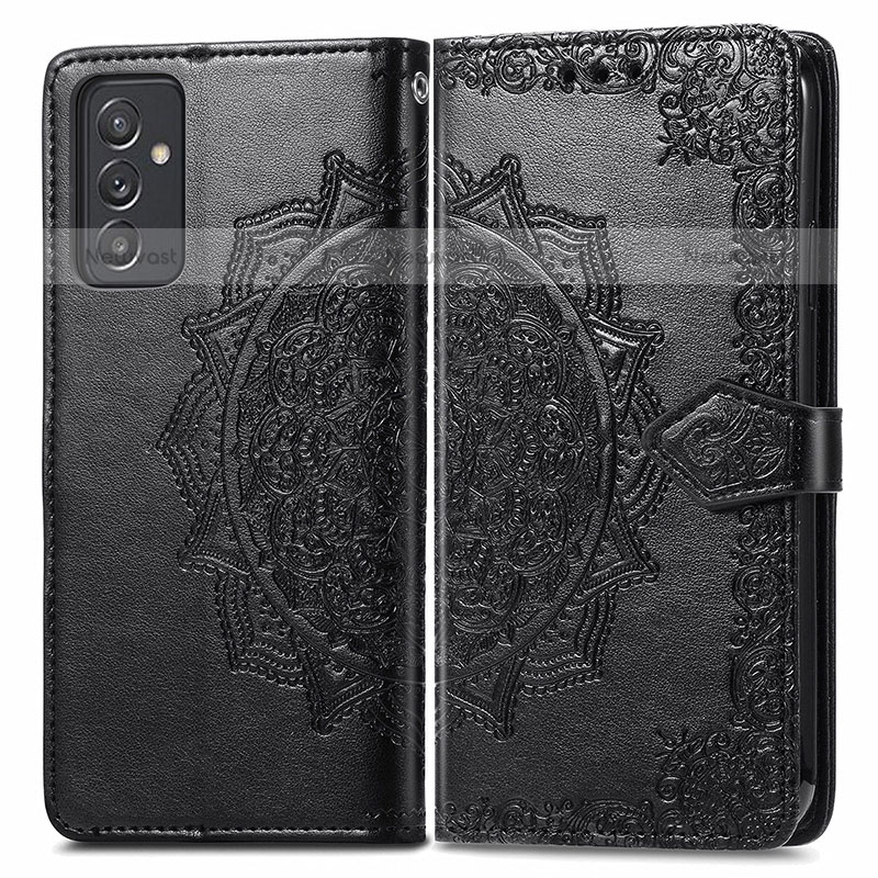 Leather Case Stands Fashionable Pattern Flip Cover Holder for Samsung Galaxy Quantum2 5G