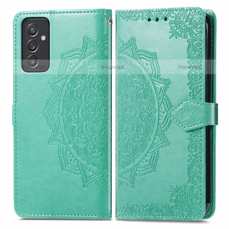 Leather Case Stands Fashionable Pattern Flip Cover Holder for Samsung Galaxy Quantum2 5G