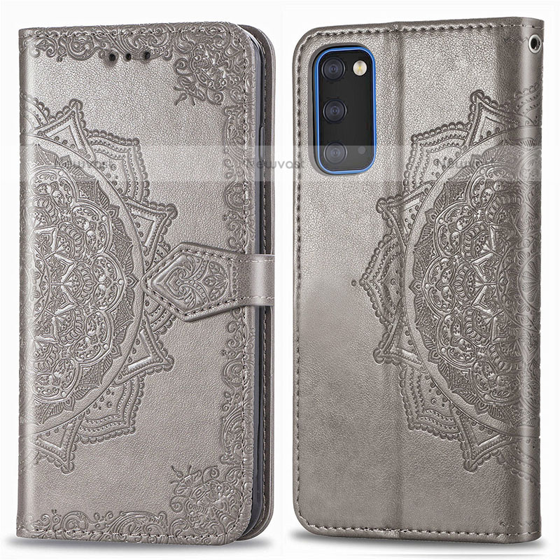 Leather Case Stands Fashionable Pattern Flip Cover Holder for Samsung Galaxy S20 5G