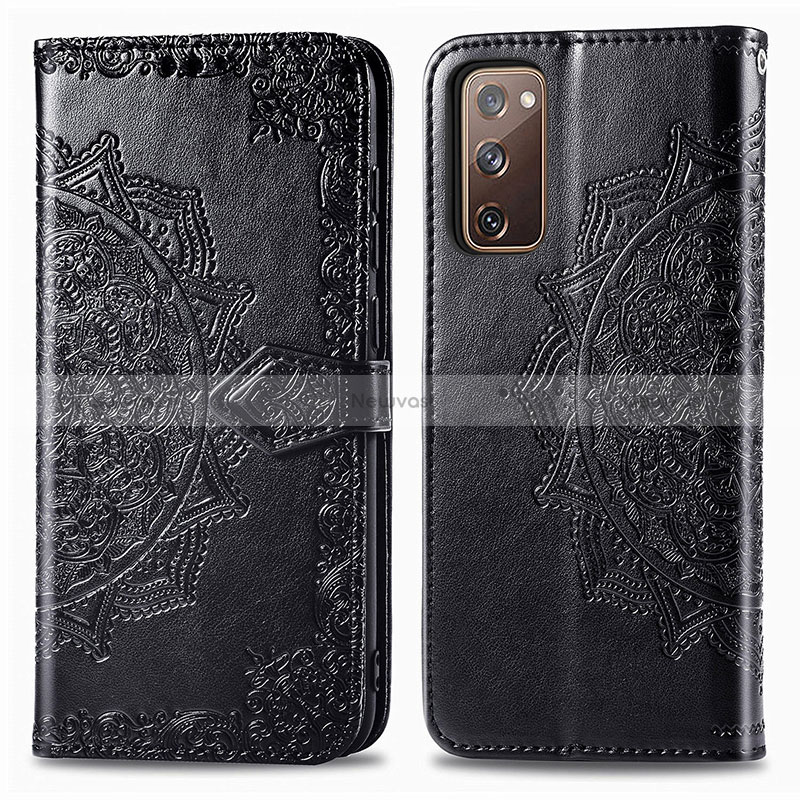 Leather Case Stands Fashionable Pattern Flip Cover Holder for Samsung Galaxy S20 Lite 5G