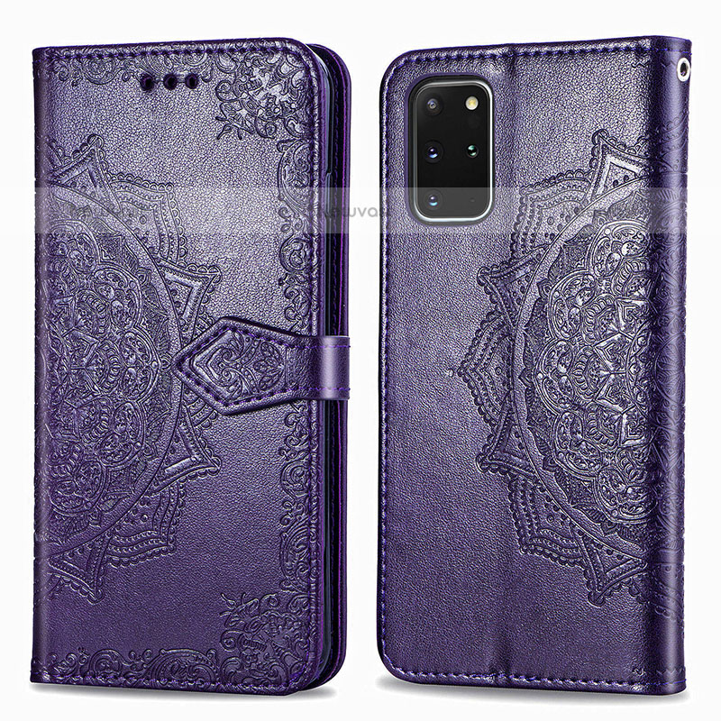 Leather Case Stands Fashionable Pattern Flip Cover Holder for Samsung Galaxy S20 Plus 5G