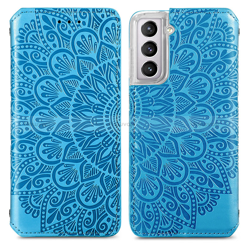 Leather Case Stands Fashionable Pattern Flip Cover Holder for Samsung Galaxy S22 Plus 5G