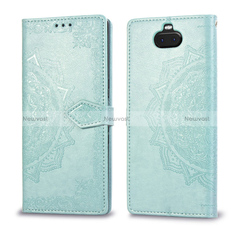 Leather Case Stands Fashionable Pattern Flip Cover Holder for Sony Xperia 10