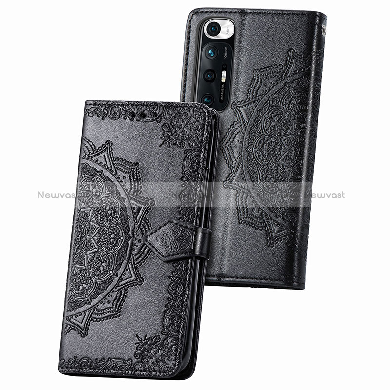 Leather Case Stands Fashionable Pattern Flip Cover Holder for Xiaomi Mi 10S 5G