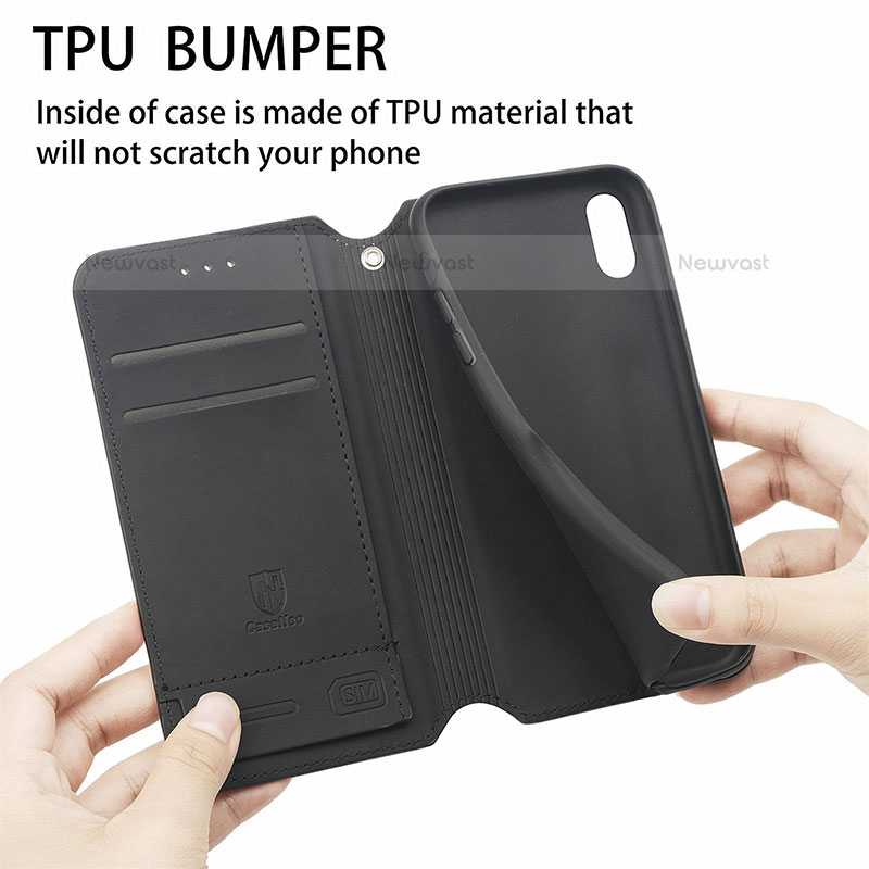 Leather Case Stands Fashionable Pattern Flip Cover Holder for Xiaomi Mi 11 Lite 4G