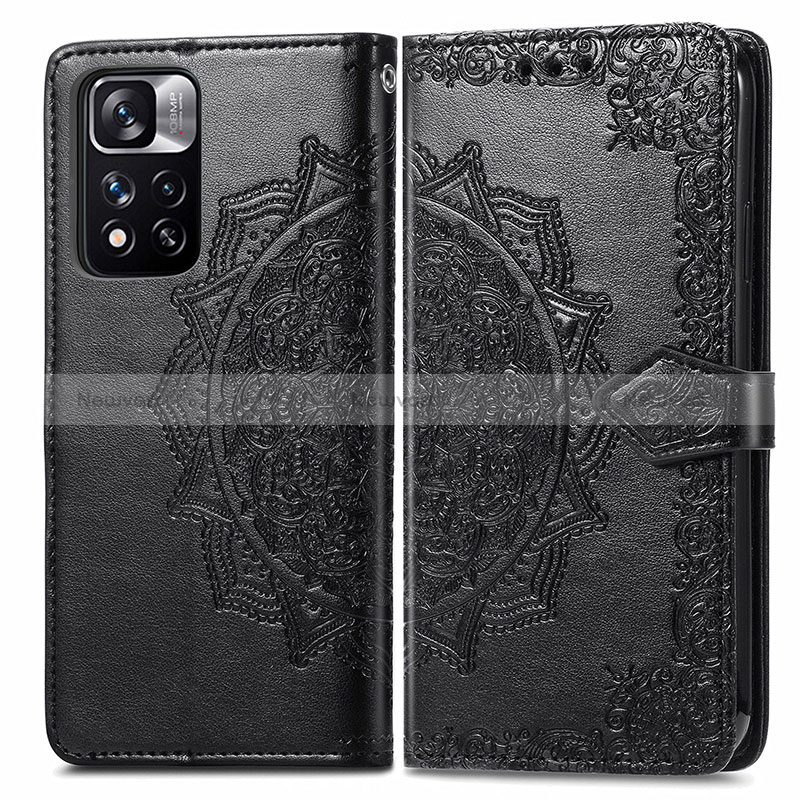 Leather Case Stands Fashionable Pattern Flip Cover Holder for Xiaomi Mi 11i 5G (2022)