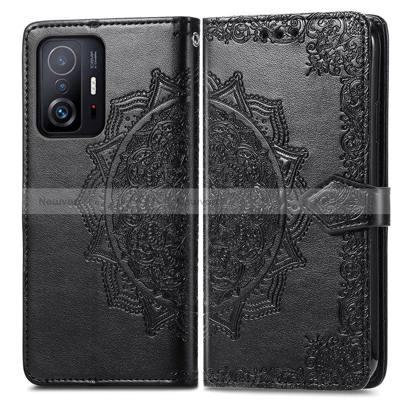 Leather Case Stands Fashionable Pattern Flip Cover Holder for Xiaomi Mi 11T 5G