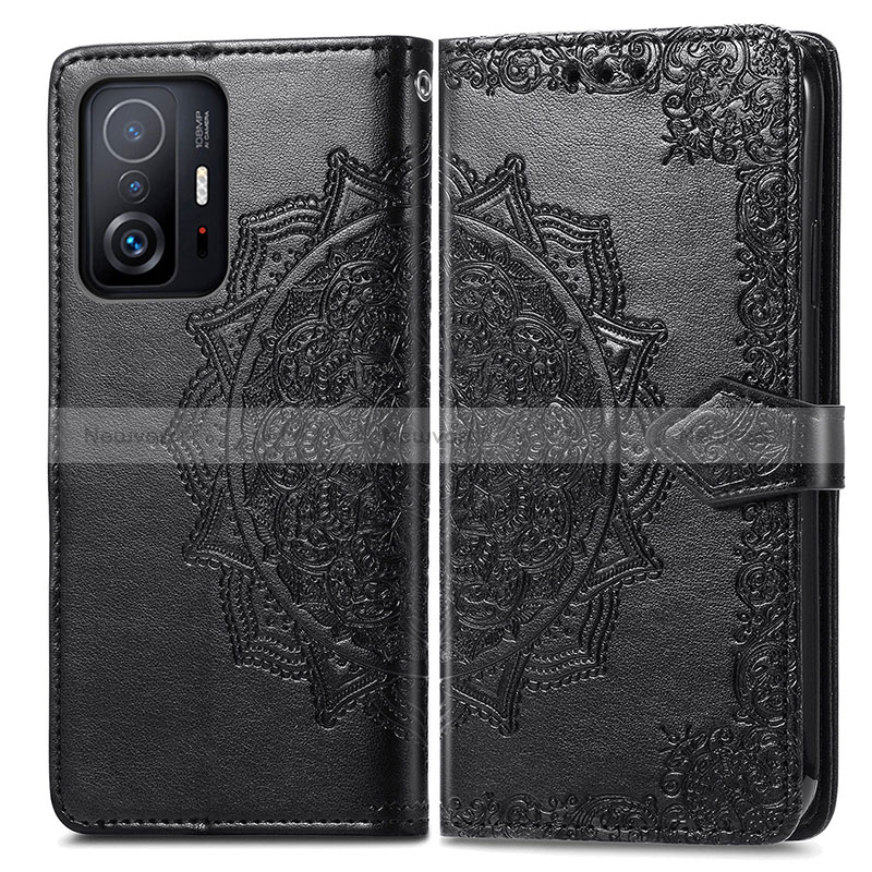 Leather Case Stands Fashionable Pattern Flip Cover Holder for Xiaomi Mi 11T Pro 5G