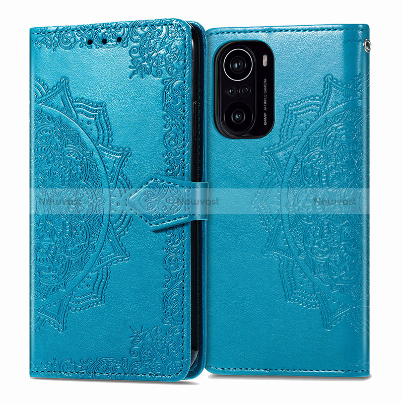 Leather Case Stands Fashionable Pattern Flip Cover Holder for Xiaomi Mi 11X Pro 5G