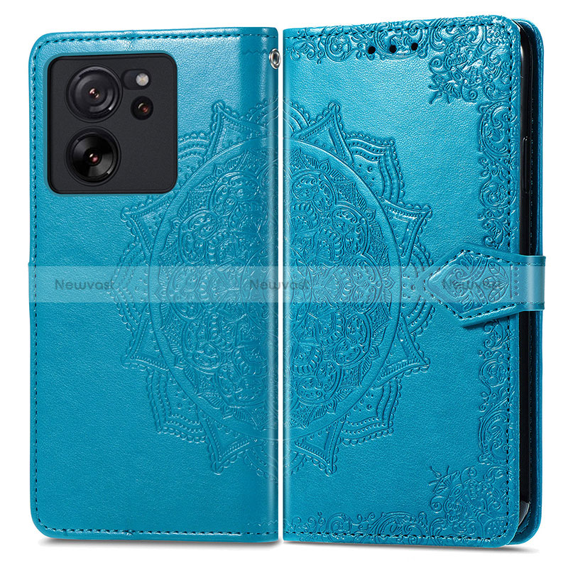 Leather Case Stands Fashionable Pattern Flip Cover Holder for Xiaomi Mi 13T Pro 5G