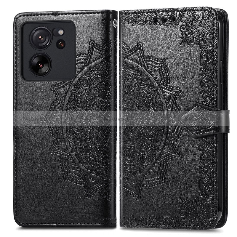 Leather Case Stands Fashionable Pattern Flip Cover Holder for Xiaomi Mi 13T Pro 5G