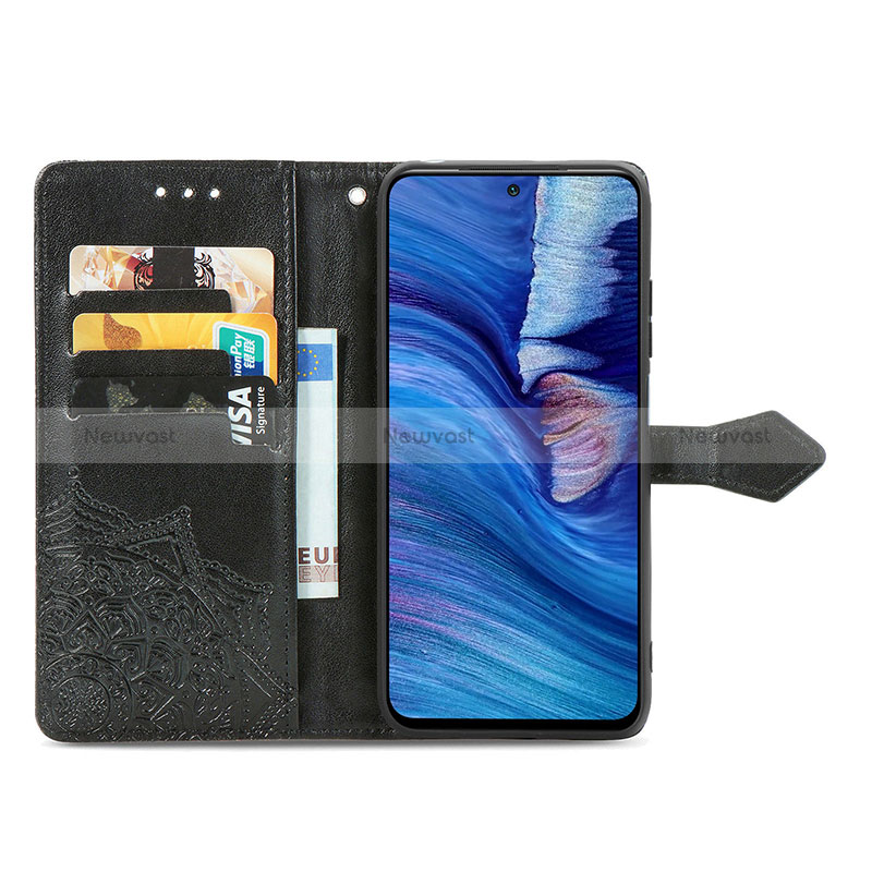 Leather Case Stands Fashionable Pattern Flip Cover Holder for Xiaomi POCO M3 Pro 5G