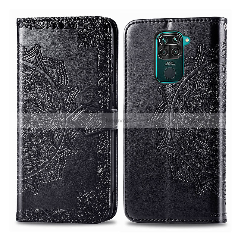 Leather Case Stands Fashionable Pattern Flip Cover Holder for Xiaomi Redmi 10X 4G