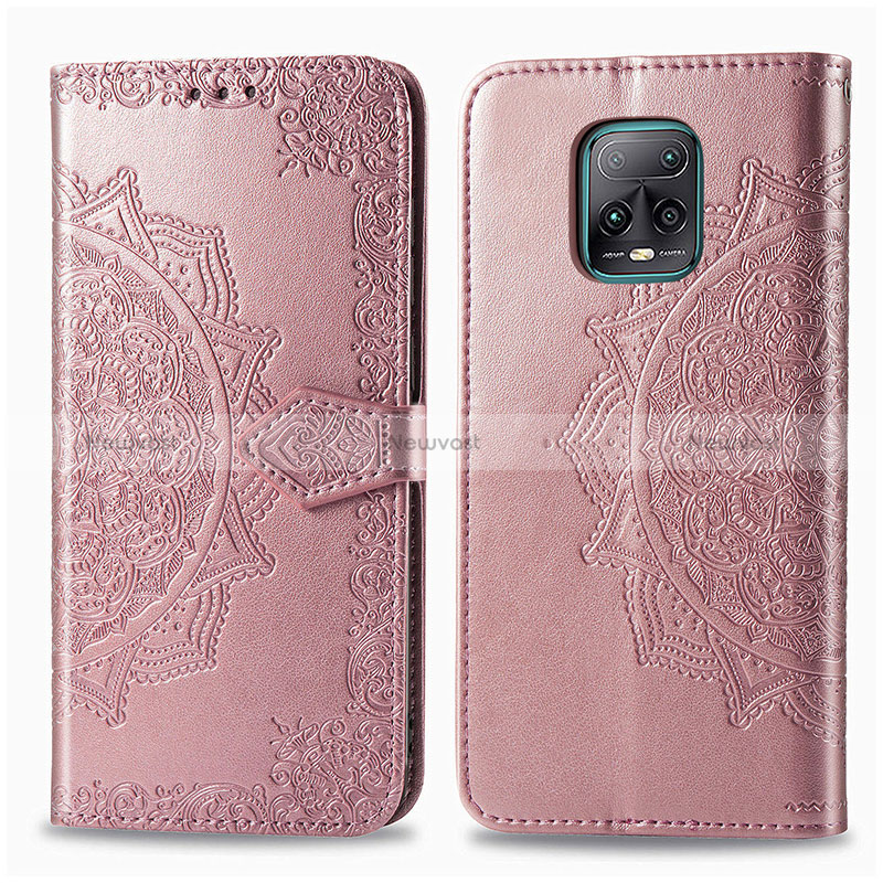 Leather Case Stands Fashionable Pattern Flip Cover Holder for Xiaomi Redmi 10X Pro 5G