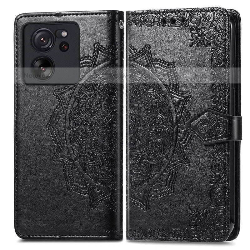 Leather Case Stands Fashionable Pattern Flip Cover Holder for Xiaomi Redmi K60 Ultra 5G