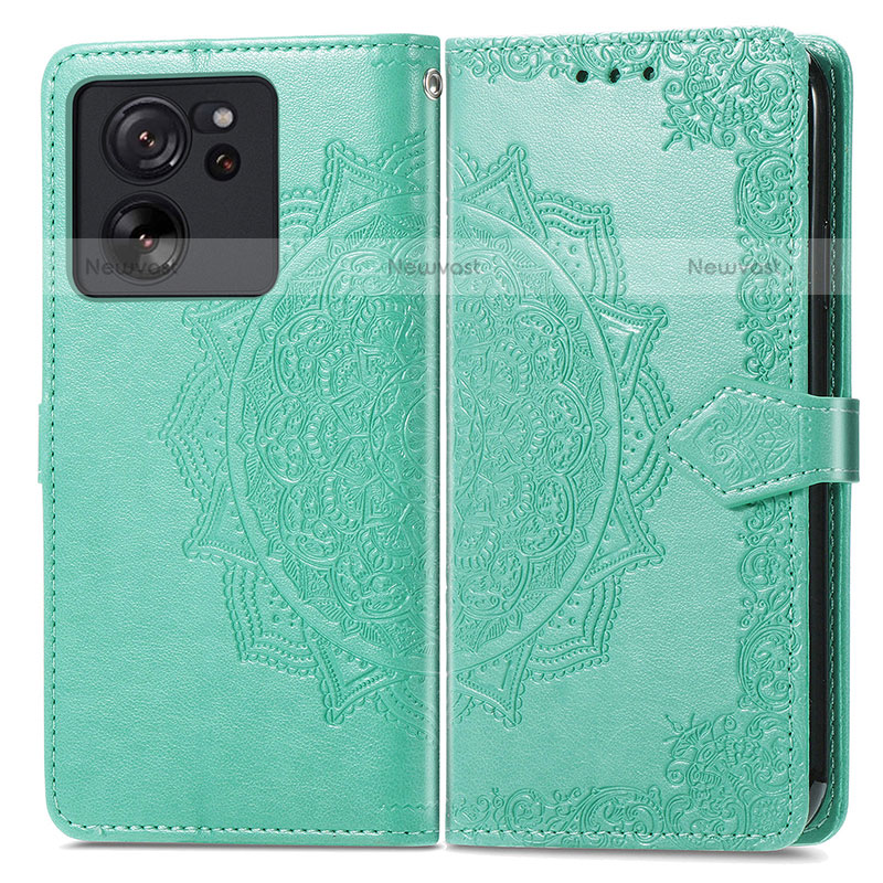 Leather Case Stands Fashionable Pattern Flip Cover Holder for Xiaomi Redmi K60 Ultra 5G