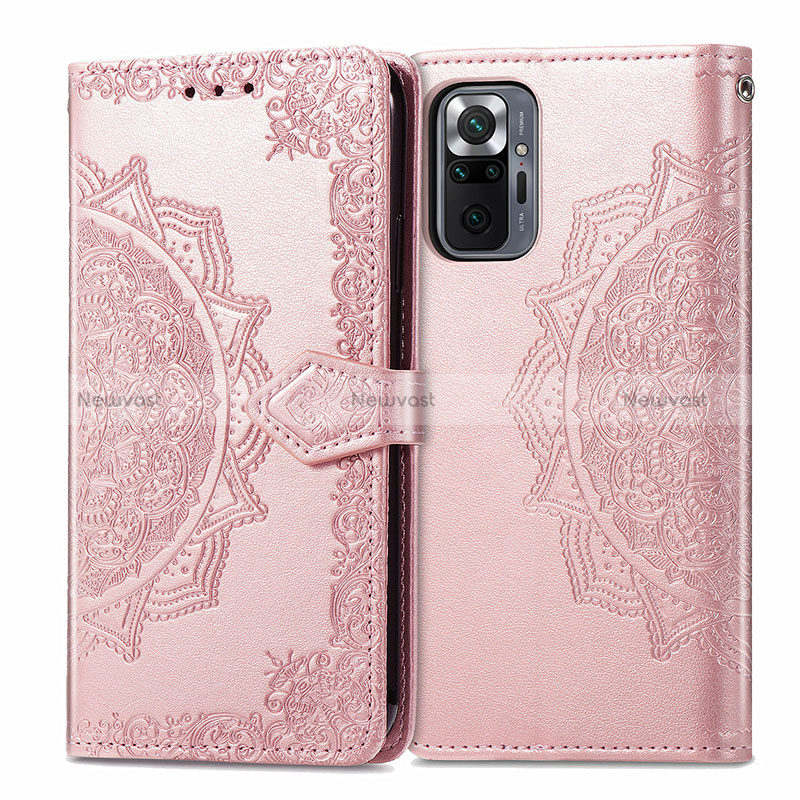 Leather Case Stands Fashionable Pattern Flip Cover Holder for Xiaomi Redmi Note 10 Pro Max