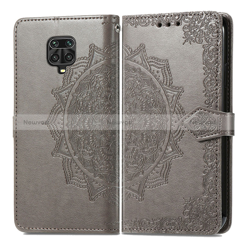 Leather Case Stands Fashionable Pattern Flip Cover Holder for Xiaomi Redmi Note 9 Pro Max