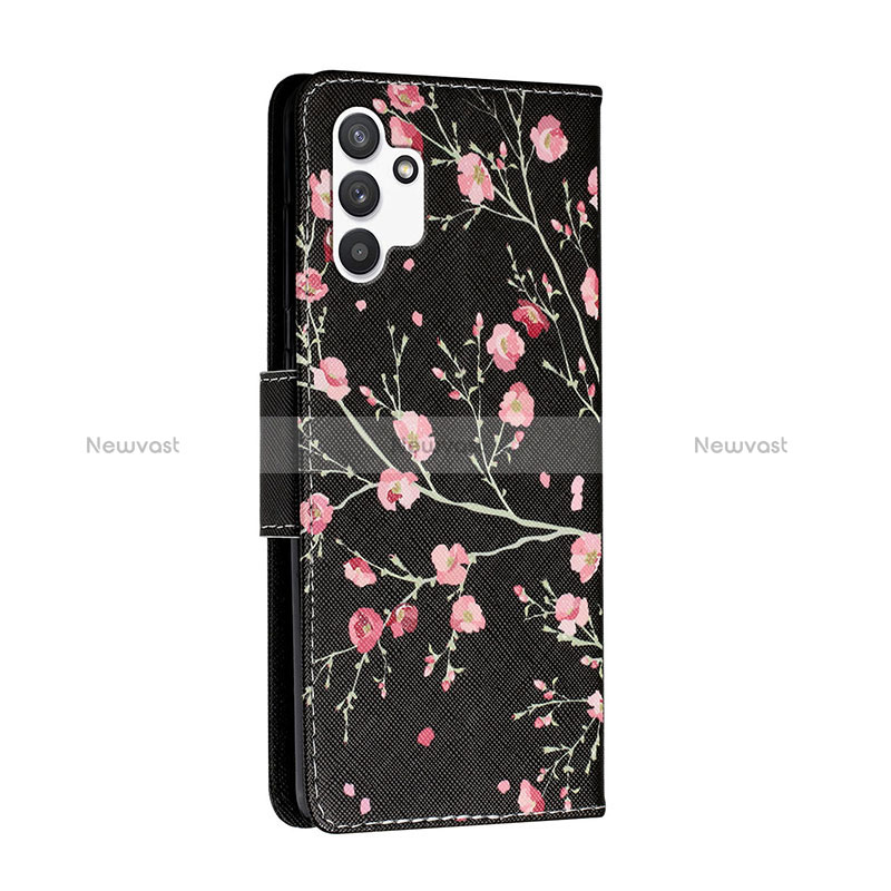 Leather Case Stands Fashionable Pattern Flip Cover Holder H01X for Samsung Galaxy A13 4G