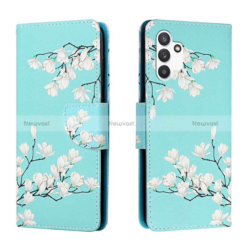 Leather Case Stands Fashionable Pattern Flip Cover Holder H02X for Samsung Galaxy A13 4G