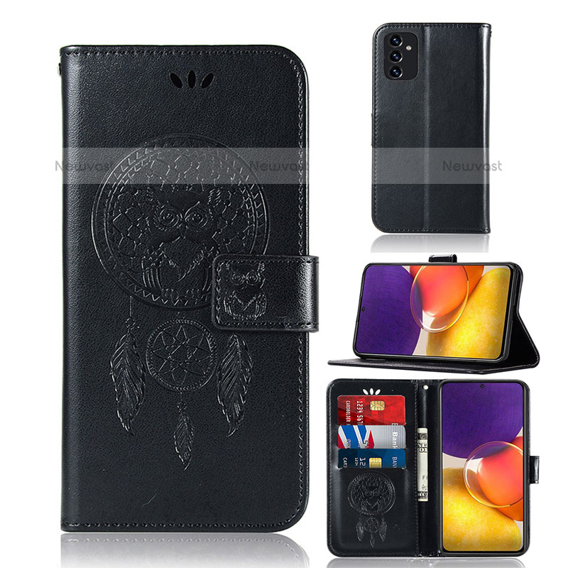 Leather Case Stands Fashionable Pattern Flip Cover Holder JX1 for Samsung Galaxy Quantum2 5G