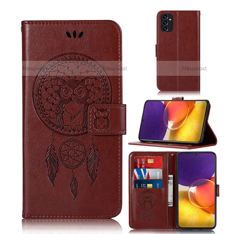 Leather Case Stands Fashionable Pattern Flip Cover Holder JX1 for Samsung Galaxy Quantum2 5G