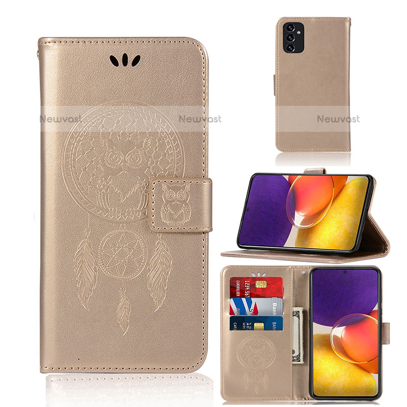 Leather Case Stands Fashionable Pattern Flip Cover Holder JX1 for Samsung Galaxy Quantum2 5G