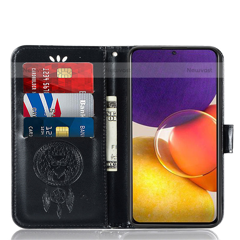 Leather Case Stands Fashionable Pattern Flip Cover Holder JX1 for Samsung Galaxy Quantum2 5G