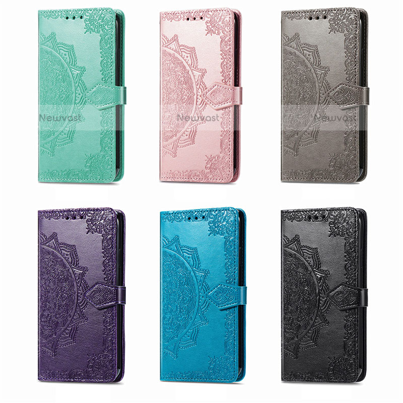 Leather Case Stands Fashionable Pattern Flip Cover Holder S01D for Samsung Galaxy XCover 6 Pro 5G