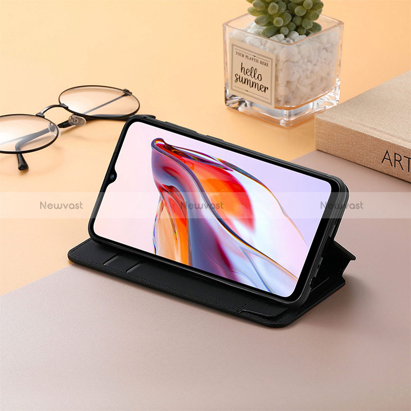 Leather Case Stands Fashionable Pattern Flip Cover Holder S01D for Xiaomi Redmi 11A 4G