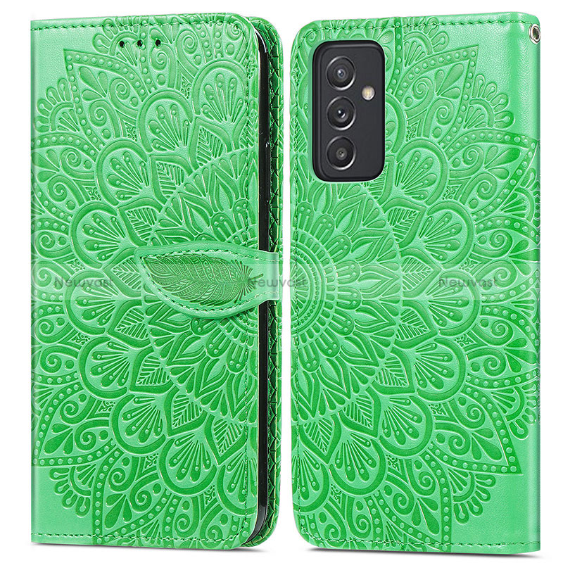 Leather Case Stands Fashionable Pattern Flip Cover Holder S04D for Samsung Galaxy A15 5G