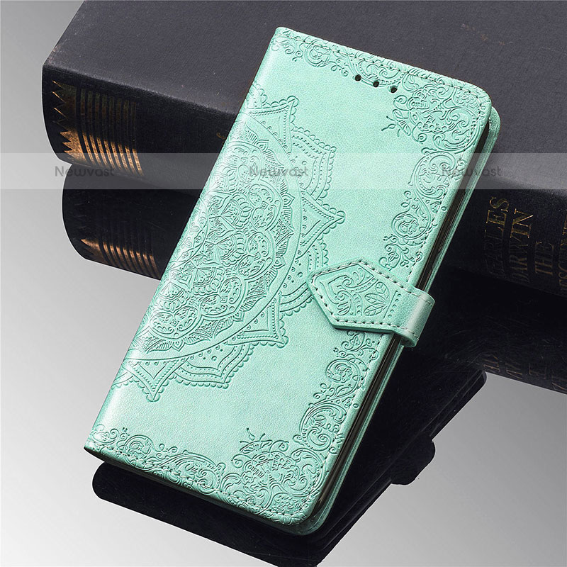 Leather Case Stands Fashionable Pattern Flip Cover Holder S05D for Samsung Galaxy A11