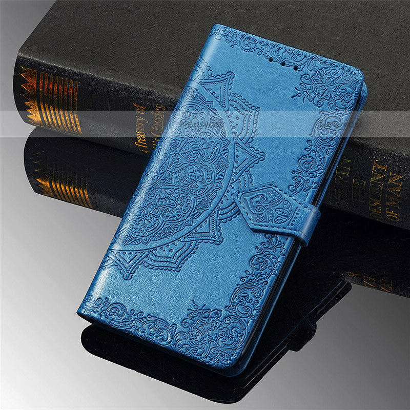 Leather Case Stands Fashionable Pattern Flip Cover Holder S05D for Samsung Galaxy A11