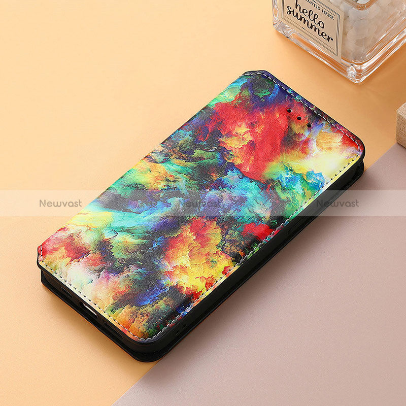 Leather Case Stands Fashionable Pattern Flip Cover Holder S06D for Huawei Honor X7 Mixed