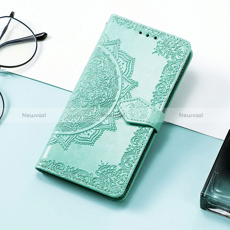 Leather Case Stands Fashionable Pattern Flip Cover Holder S07D for Huawei Honor Magic4 Pro 5G