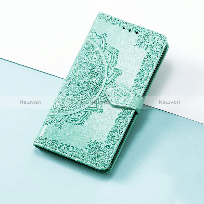 Leather Case Stands Fashionable Pattern Flip Cover Holder S07D for Huawei Nova 10 Pro