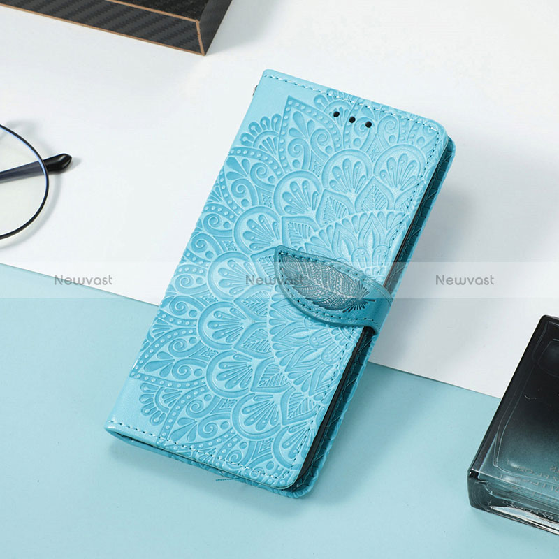 Leather Case Stands Fashionable Pattern Flip Cover Holder S08D for Huawei Honor Magic3 Pro 5G