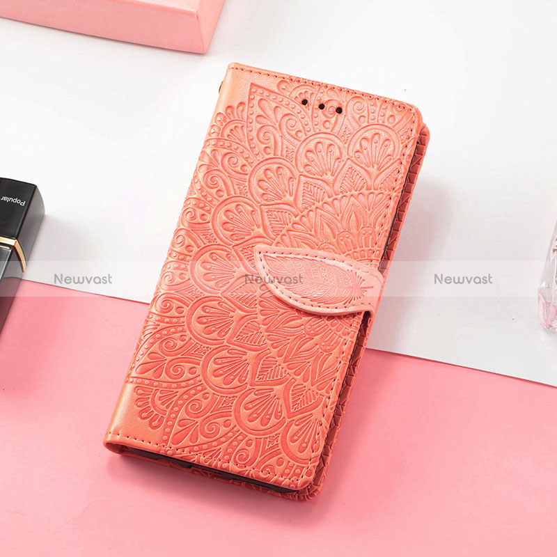 Leather Case Stands Fashionable Pattern Flip Cover Holder S08D for Huawei Honor Magic3 Pro 5G