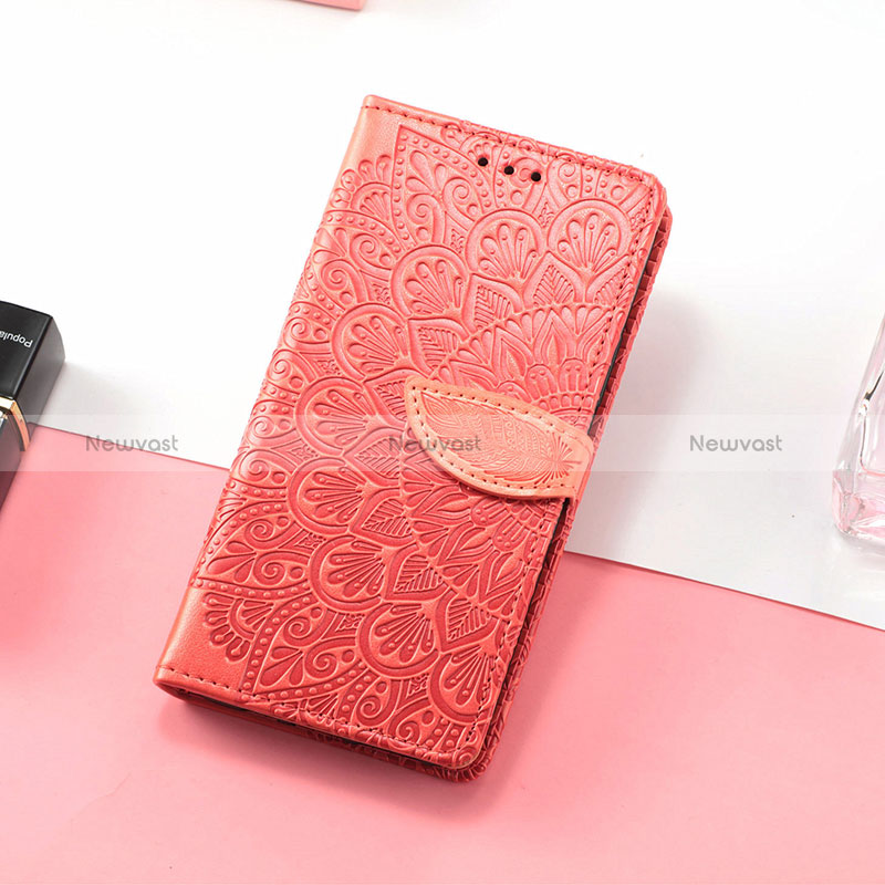 Leather Case Stands Fashionable Pattern Flip Cover Holder S08D for Huawei Honor Magic3 Pro 5G