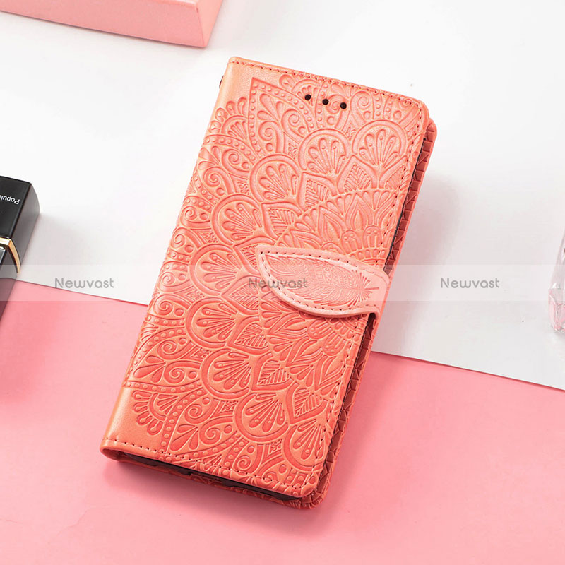 Leather Case Stands Fashionable Pattern Flip Cover Holder S08D for Huawei Honor X10 Max 5G