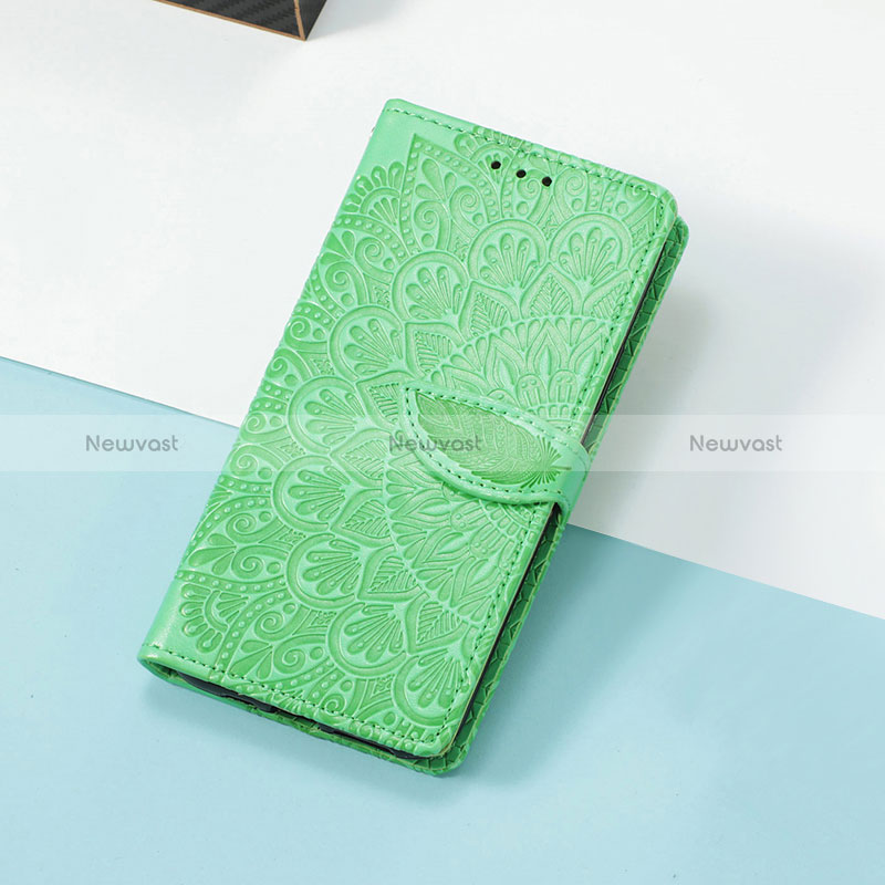 Leather Case Stands Fashionable Pattern Flip Cover Holder S08D for Huawei Honor X30i