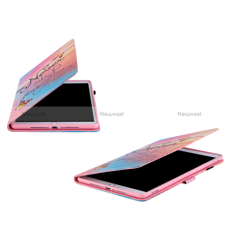 Leather Case Stands Fashionable Pattern Flip Cover Holder Y01B for Apple iPad 10.9 (2022)