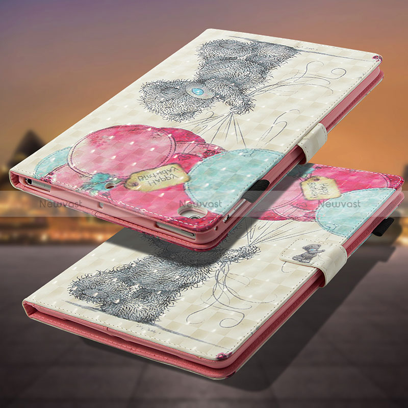 Leather Case Stands Fashionable Pattern Flip Cover Holder Y01B for Apple iPad Air Mixed