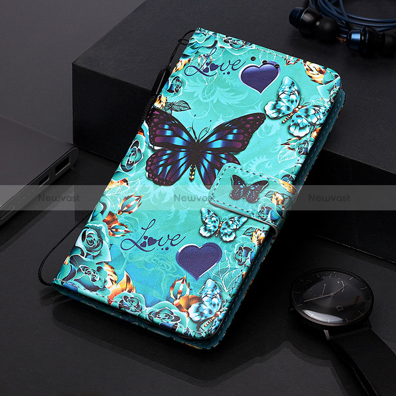 Leather Case Stands Fashionable Pattern Flip Cover Holder Y01B for Samsung Galaxy A20e