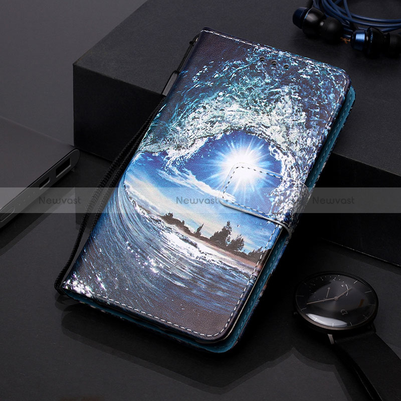 Leather Case Stands Fashionable Pattern Flip Cover Holder Y01B for Samsung Galaxy A20e