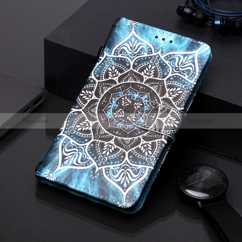 Leather Case Stands Fashionable Pattern Flip Cover Holder Y01B for Samsung Galaxy A20e