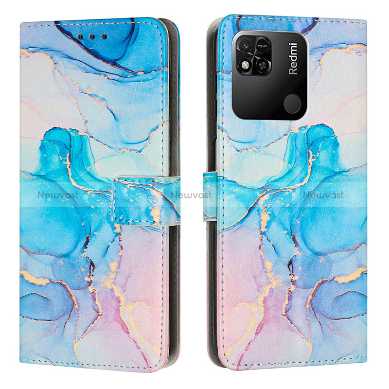 Leather Case Stands Fashionable Pattern Flip Cover Holder Y01X for Xiaomi POCO C31