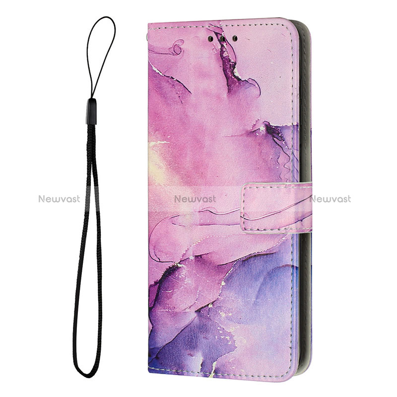 Leather Case Stands Fashionable Pattern Flip Cover Holder Y01X for Xiaomi Poco F5 Pro 5G