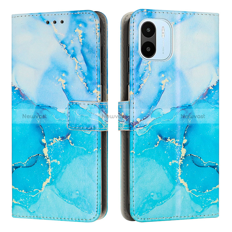 Leather Case Stands Fashionable Pattern Flip Cover Holder Y01X for Xiaomi Redmi A2 Plus