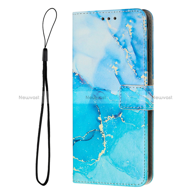 Leather Case Stands Fashionable Pattern Flip Cover Holder Y01X for Xiaomi Redmi Note 11E 5G